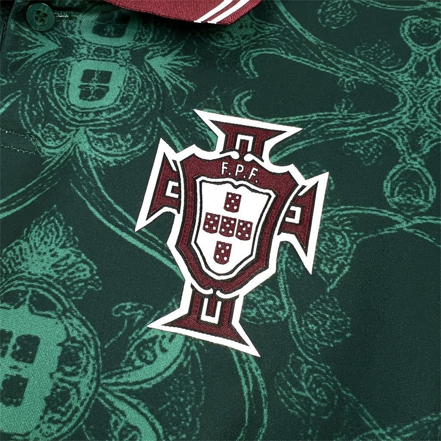 Portugal 2026 Green Special Polo Jersey - Fans Version - Unitedfutballjersey