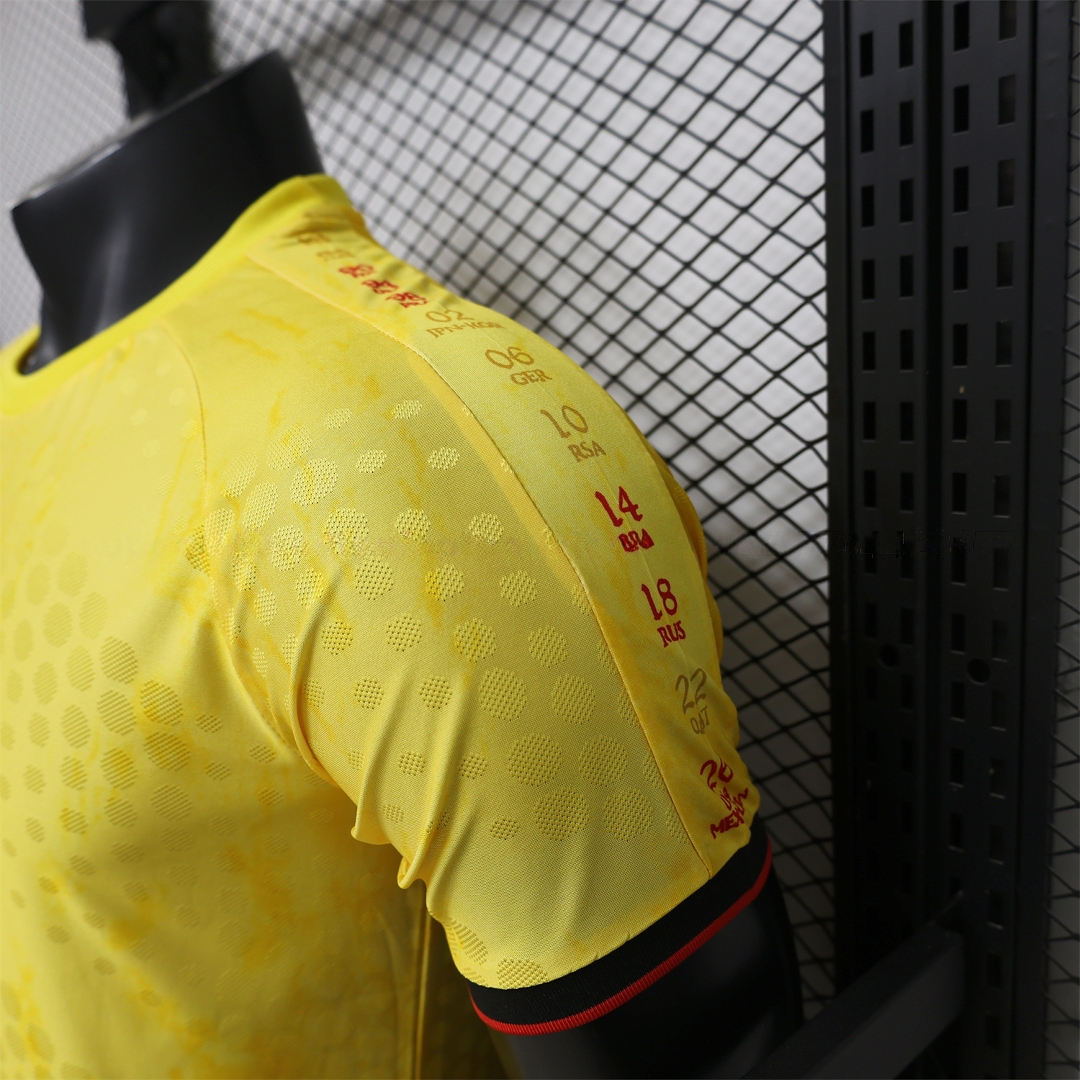 Colombia 2026 Yellow Special Jersey - Player Version - Unitedfutballjersey