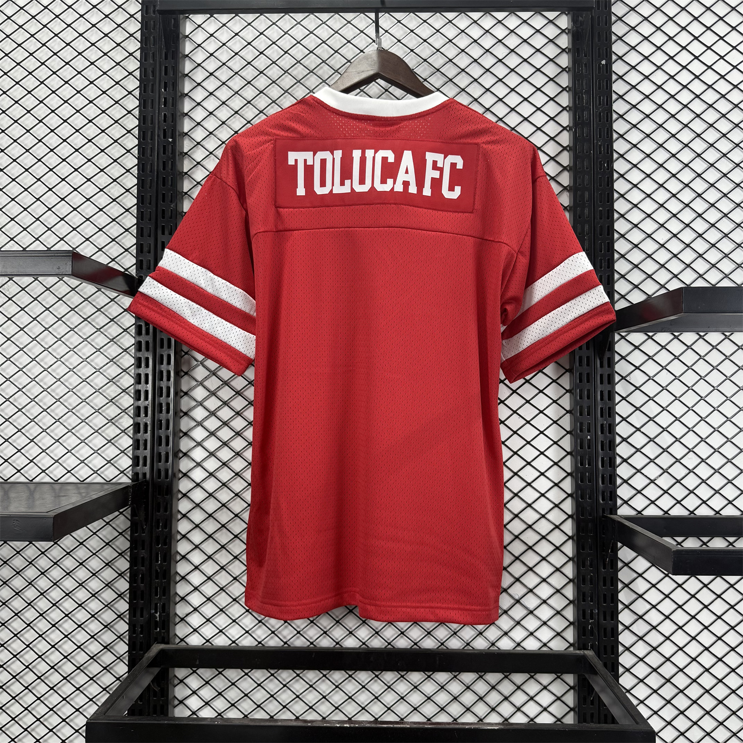 Toluca 25-26 Red Diablos Baseball Jersey - Unitedfutballjersey