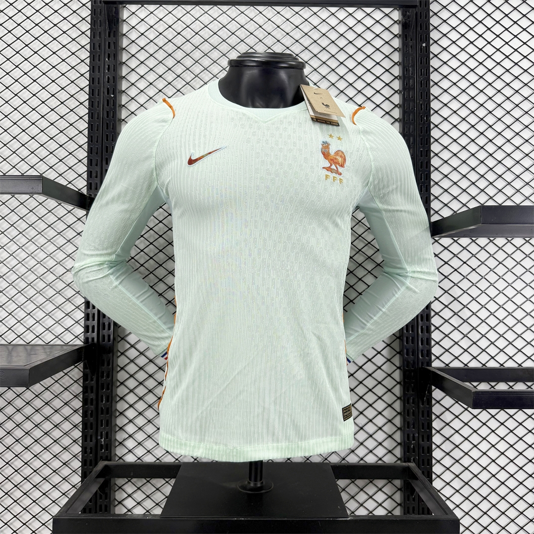France 2026 Away Long Sleeves Jersey - Player Version - Unitedfutballjersey