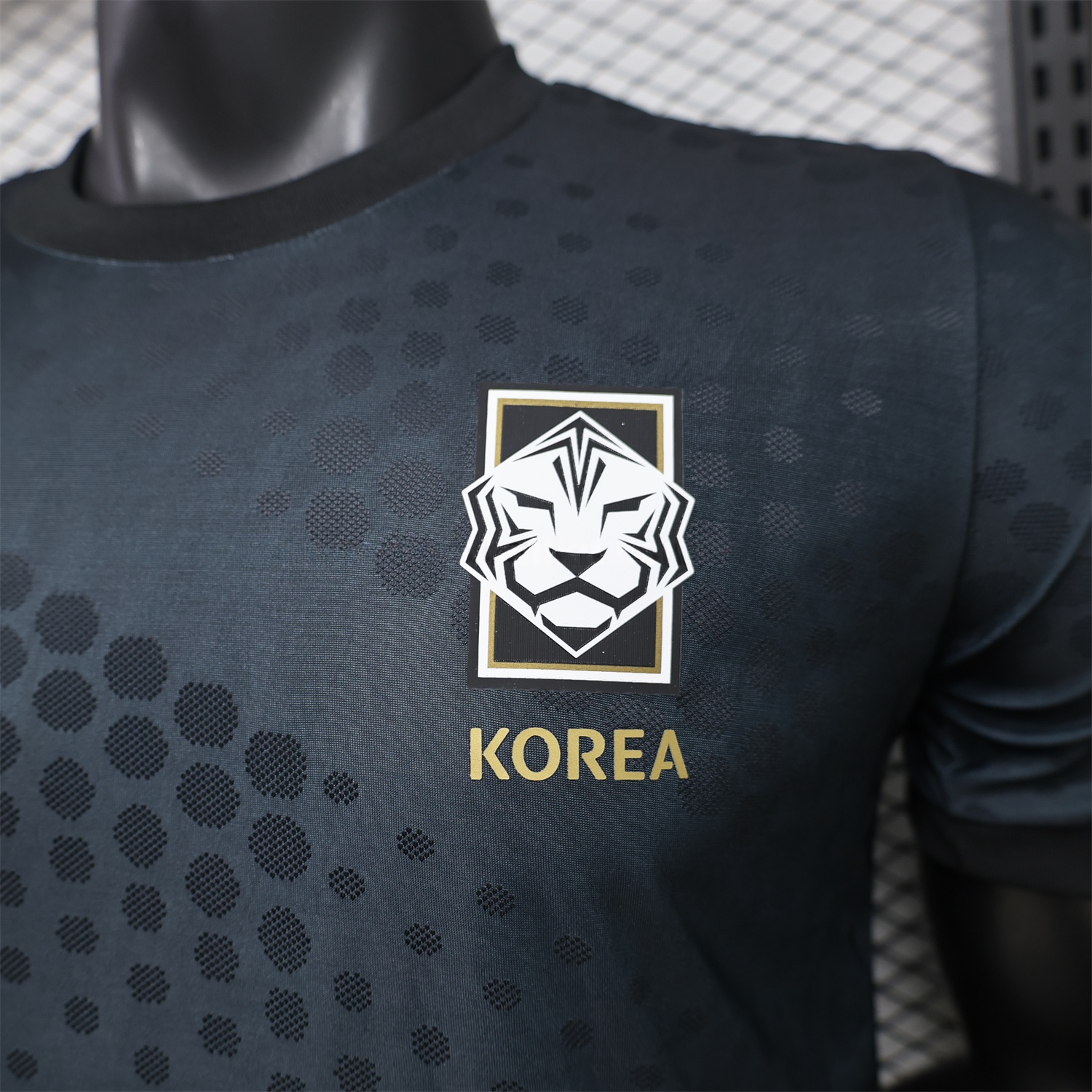 South Korea 26-27 Casual Style Black Jersey - Player Version - Unitedfutballjersey