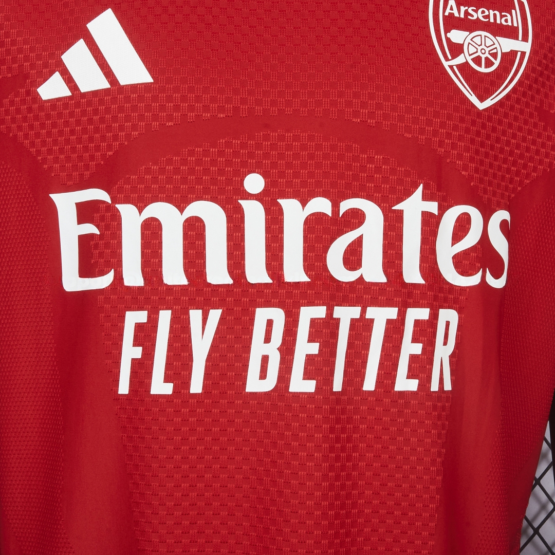 【Champion 26 Font】Arsenal 26-27 Home Jersey - Player Version - Unitedfutballjersey