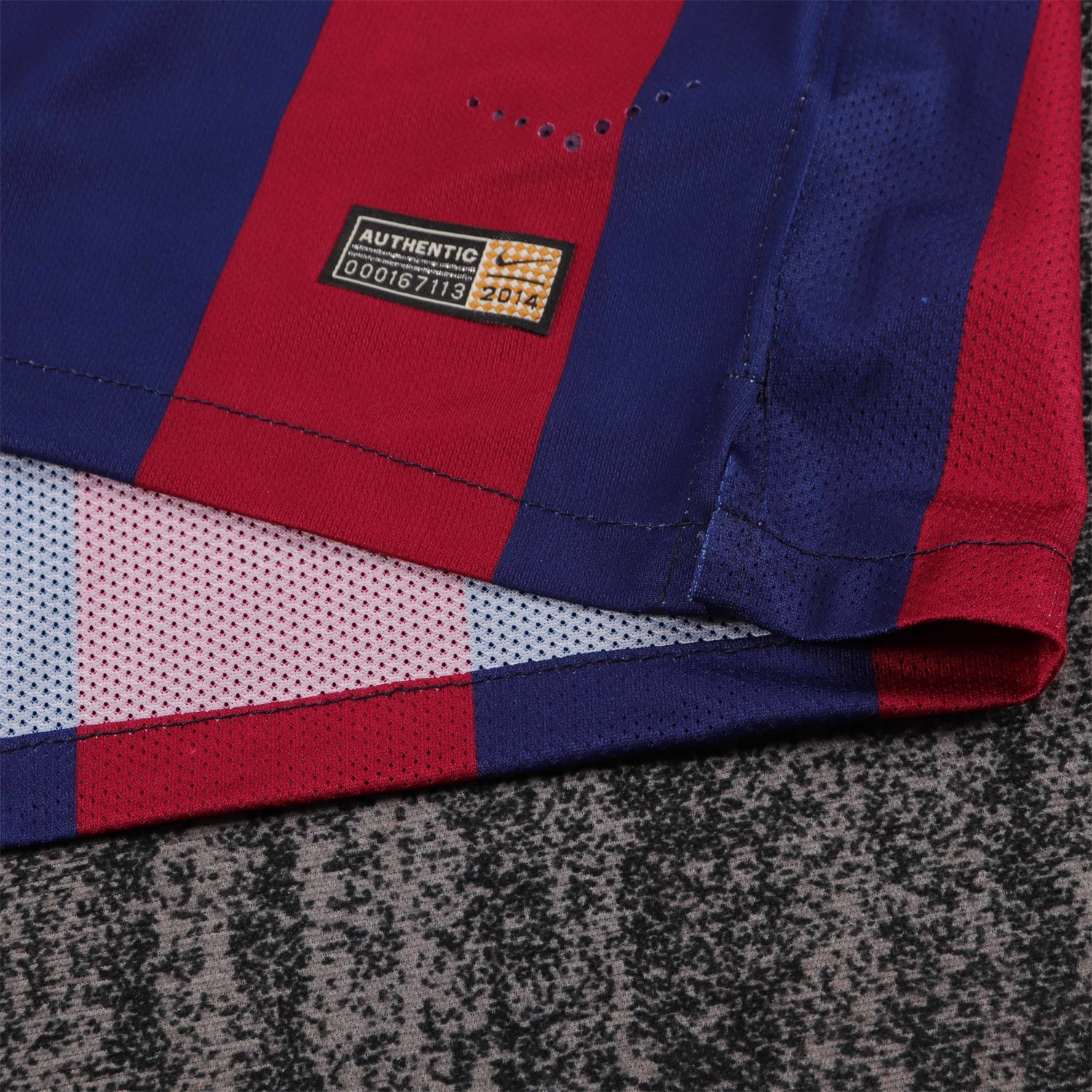 Retro Barcelona 2014-15 Home Kids Kit - Unitedfutballjersey