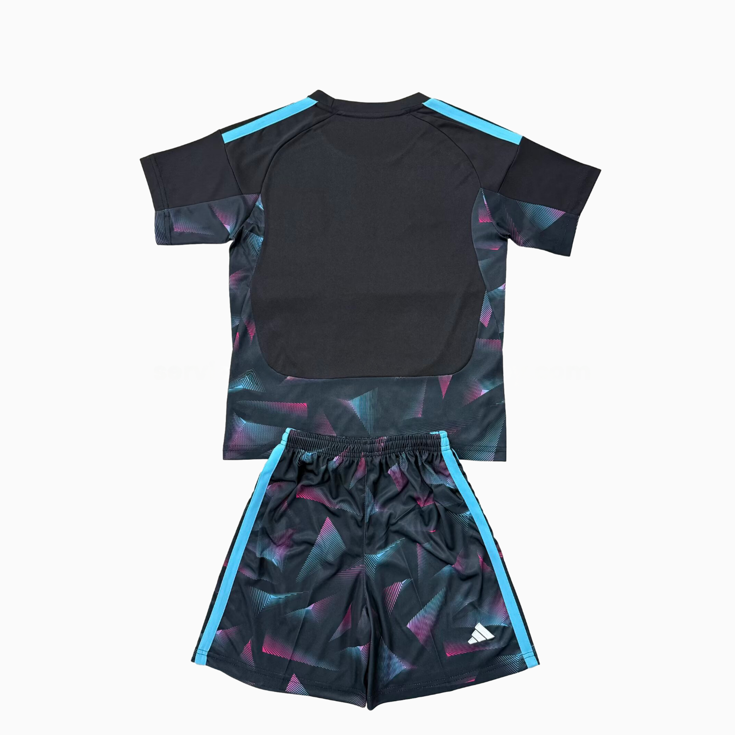 Argentina 2026 Goalkeeper Black Without Chest Patch Kids Kit - Unitedfutballjersey