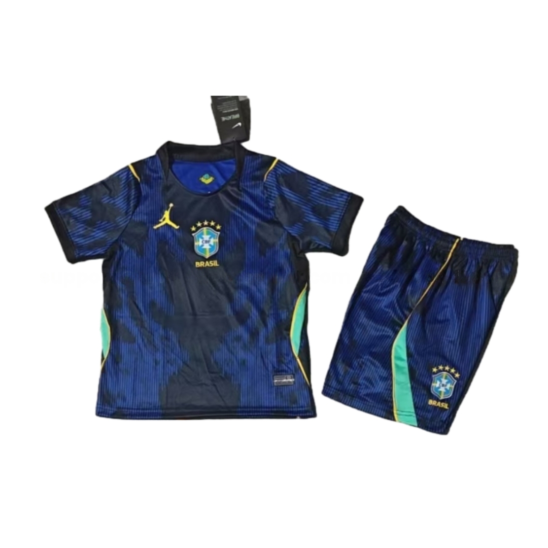 Brazil 2026 Away Men's Adult Jersey Set - Fans Version - Unitedfutballjersey