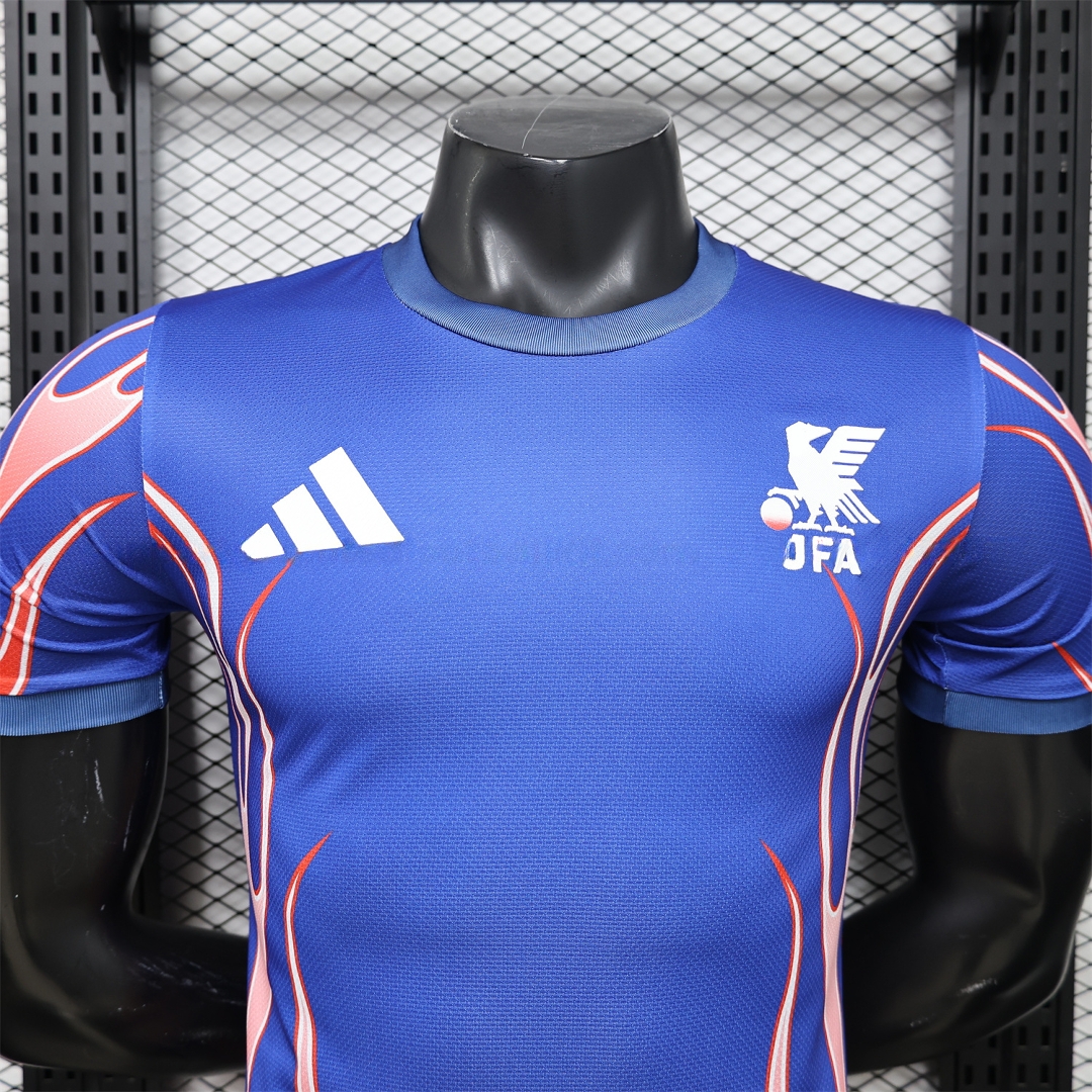 Japan 2026 Red Fire Blue Special Jersey - Player Version - Unitedfutballjersey