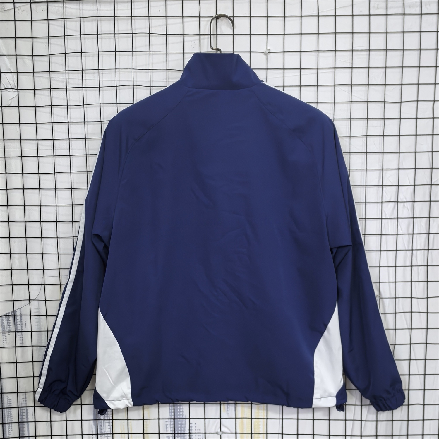 Retro Real Madrid 2010-11 Home Windbreaker Jacket - Blue - Unitedfutballjersey