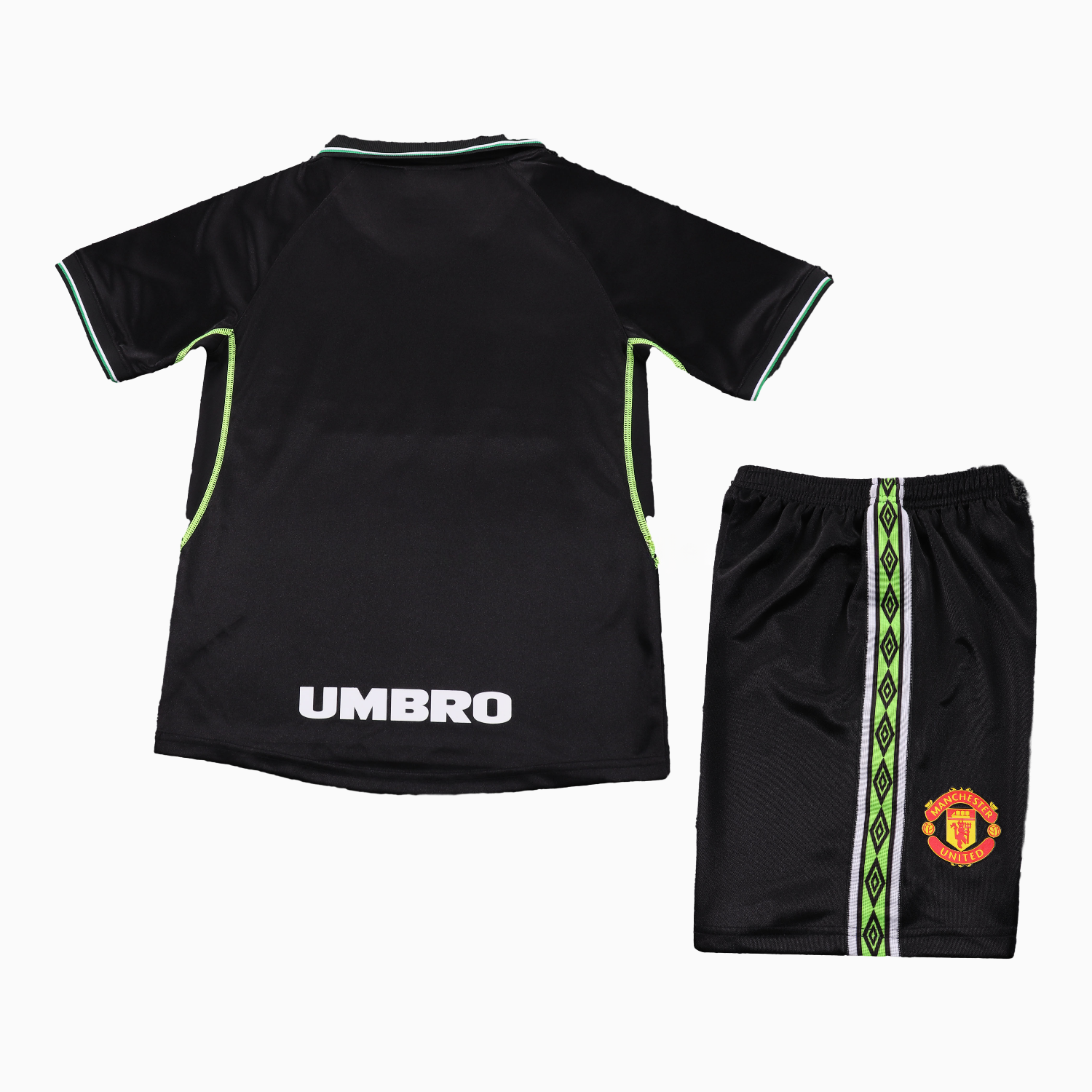 Retro Manchester United 1998-99 Third Kids Kit - Unitedfutballjersey