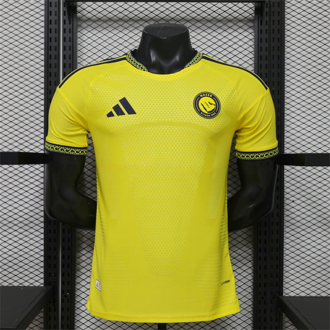 Al Nassr Riyadh Victory 26-27 Home Jersey - Player Version - Unitedfutballjersey