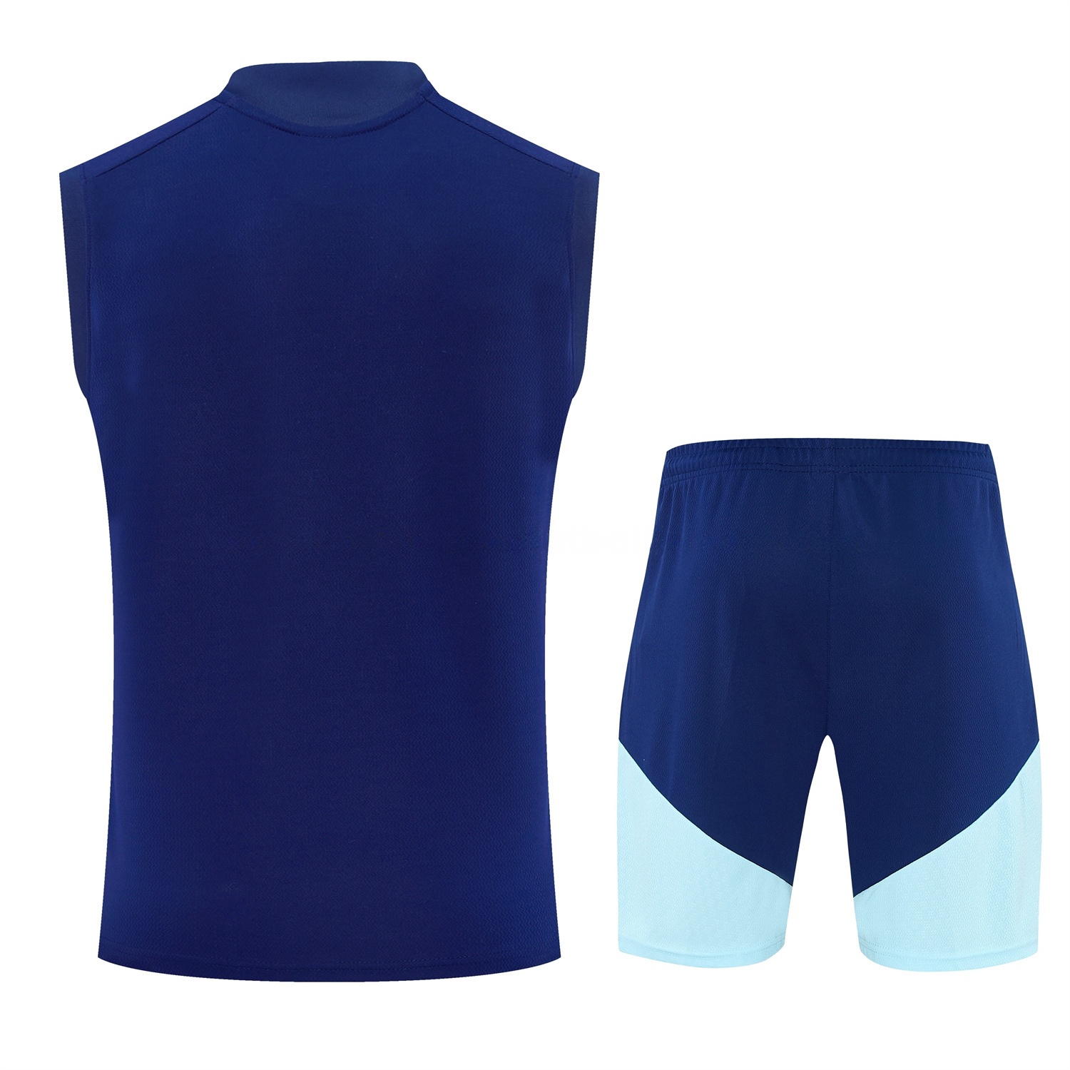 Argentina 2026 Vest Training Set - Dark Blue Vest and Shorts - Unitedfutballjersey