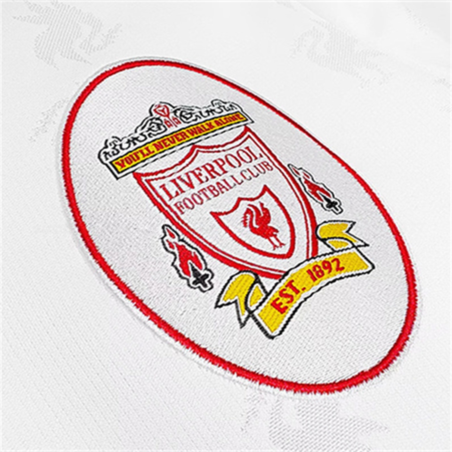 Retro Liver.pool 1996-97 Away White Jersey - Unitedfutballjersey