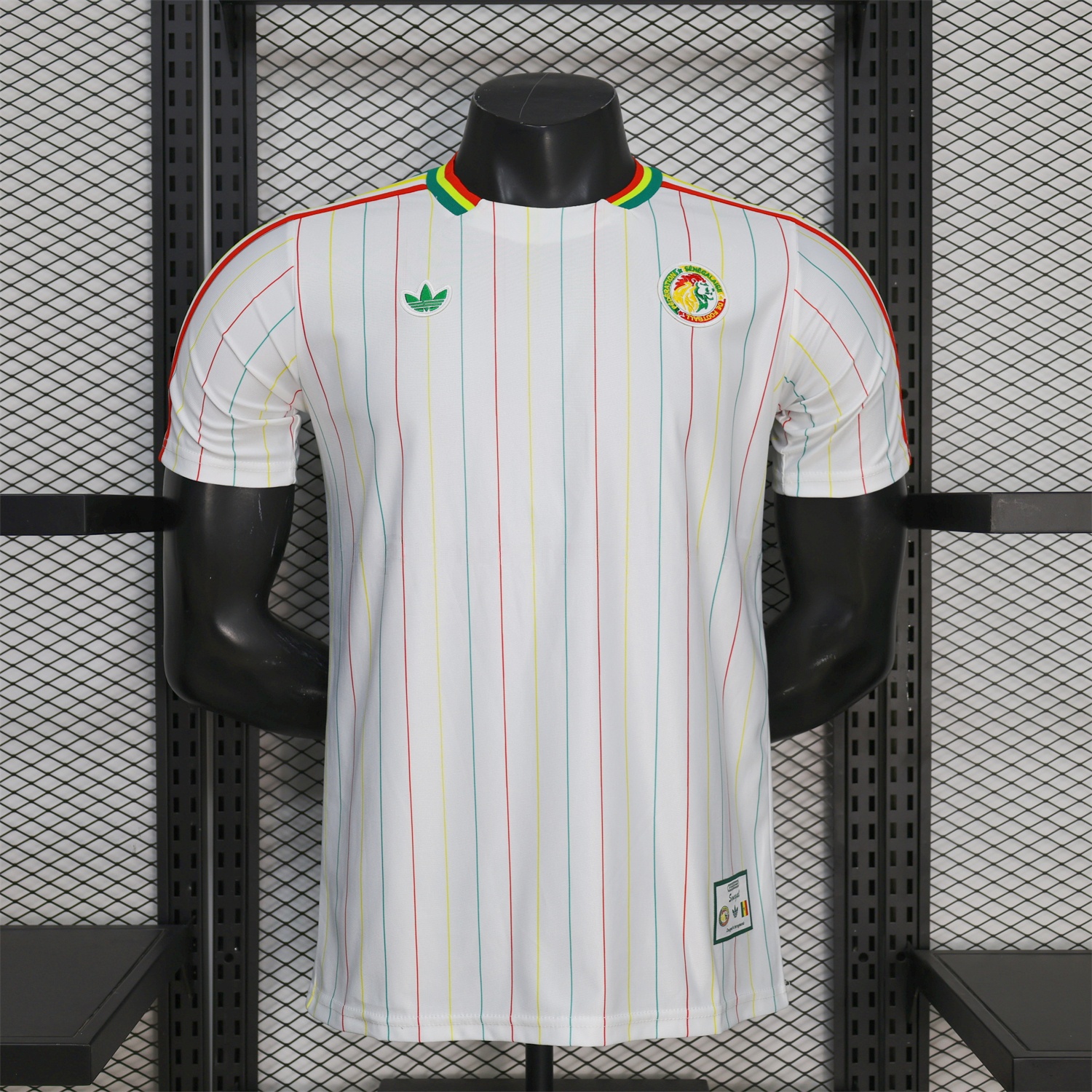 Senegal 2026 Terrace Icon Retro Casual Style White Jersey - Player Version - Unitedfutballjersey