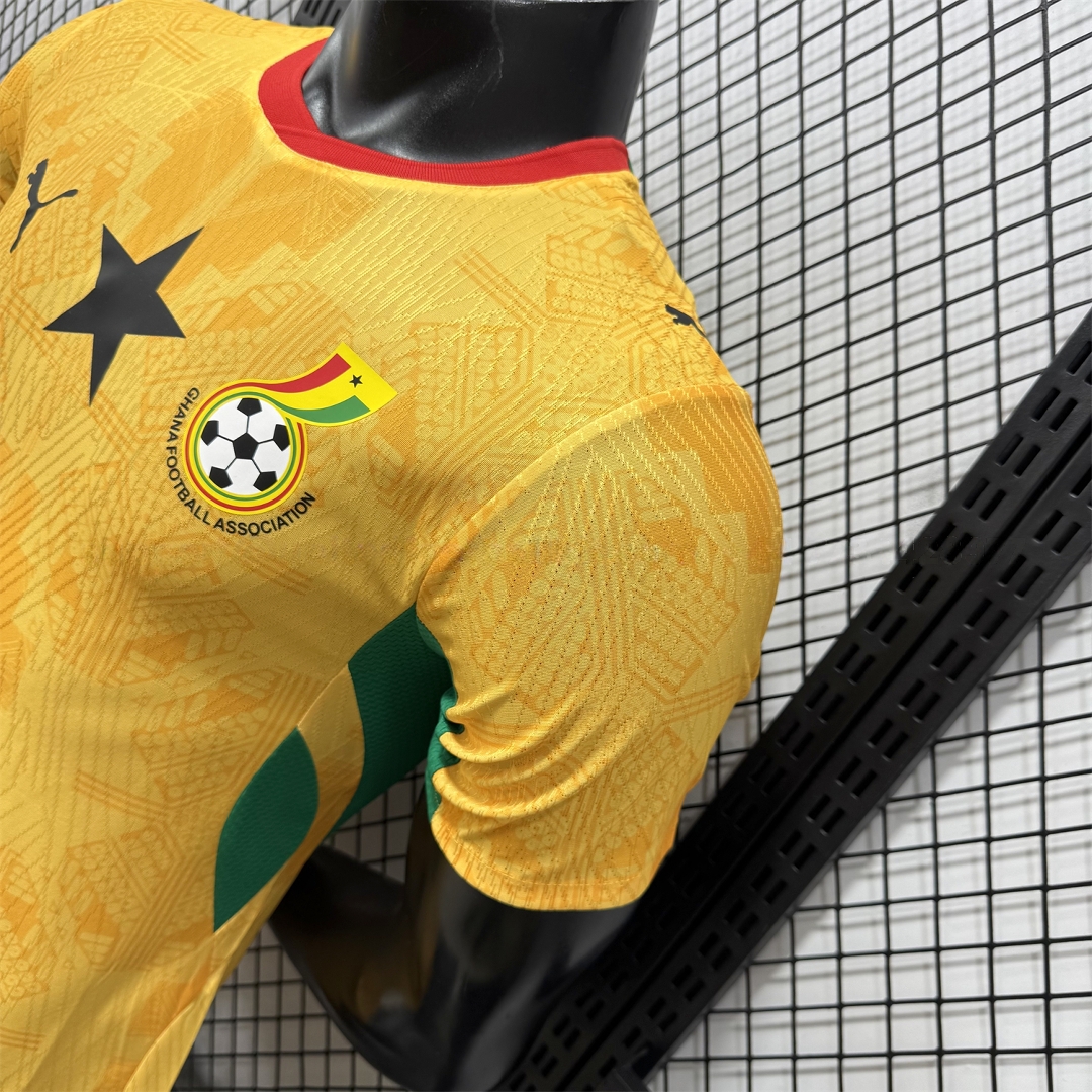 Ghana 2026 Away Jersey - Player Version - Unitedfutballjersey