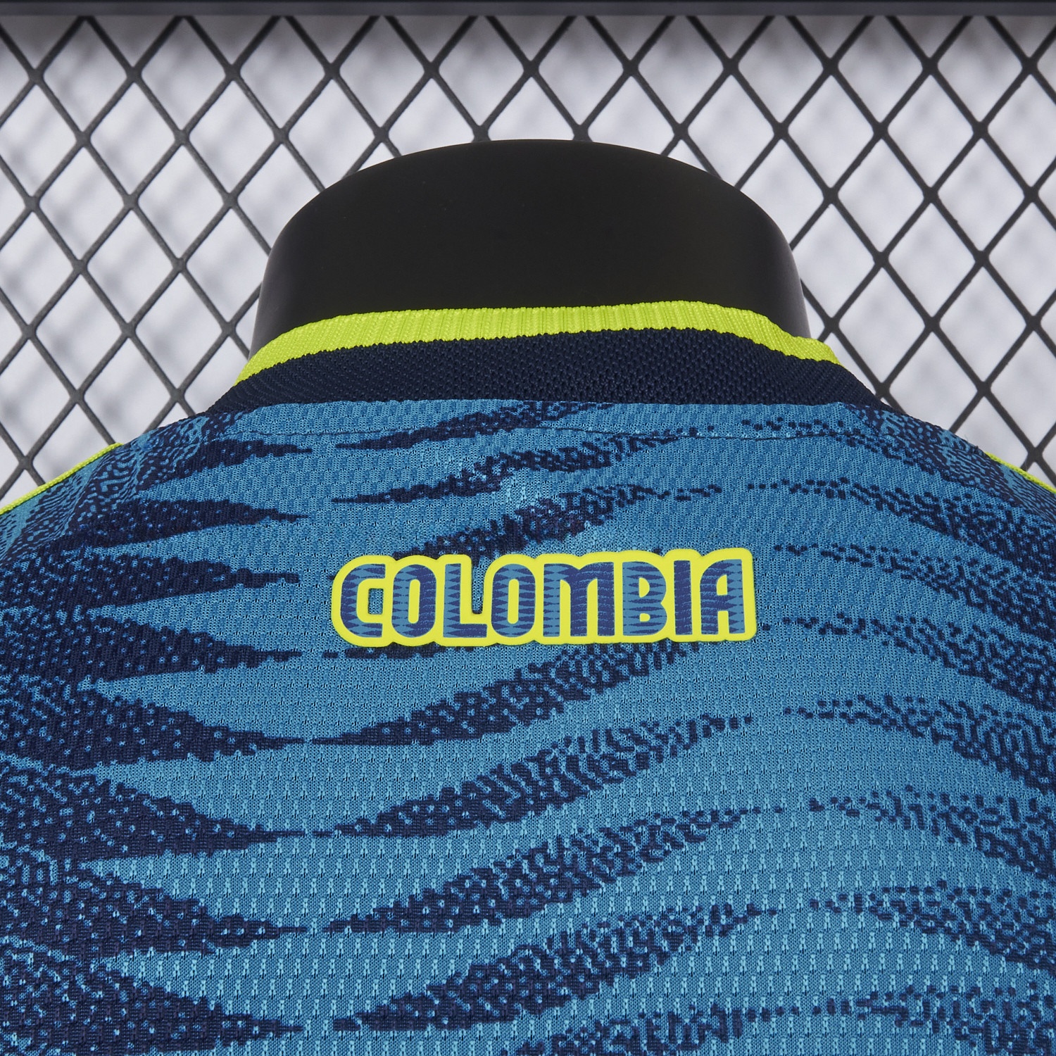 Colombia 2026 Away Blue Jersey - Player Version - Unitedfutballjersey