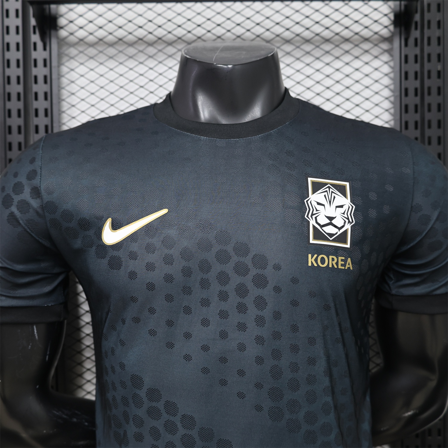 South Korea 26-27 Casual Style Black Jersey - Player Version - Unitedfutballjersey