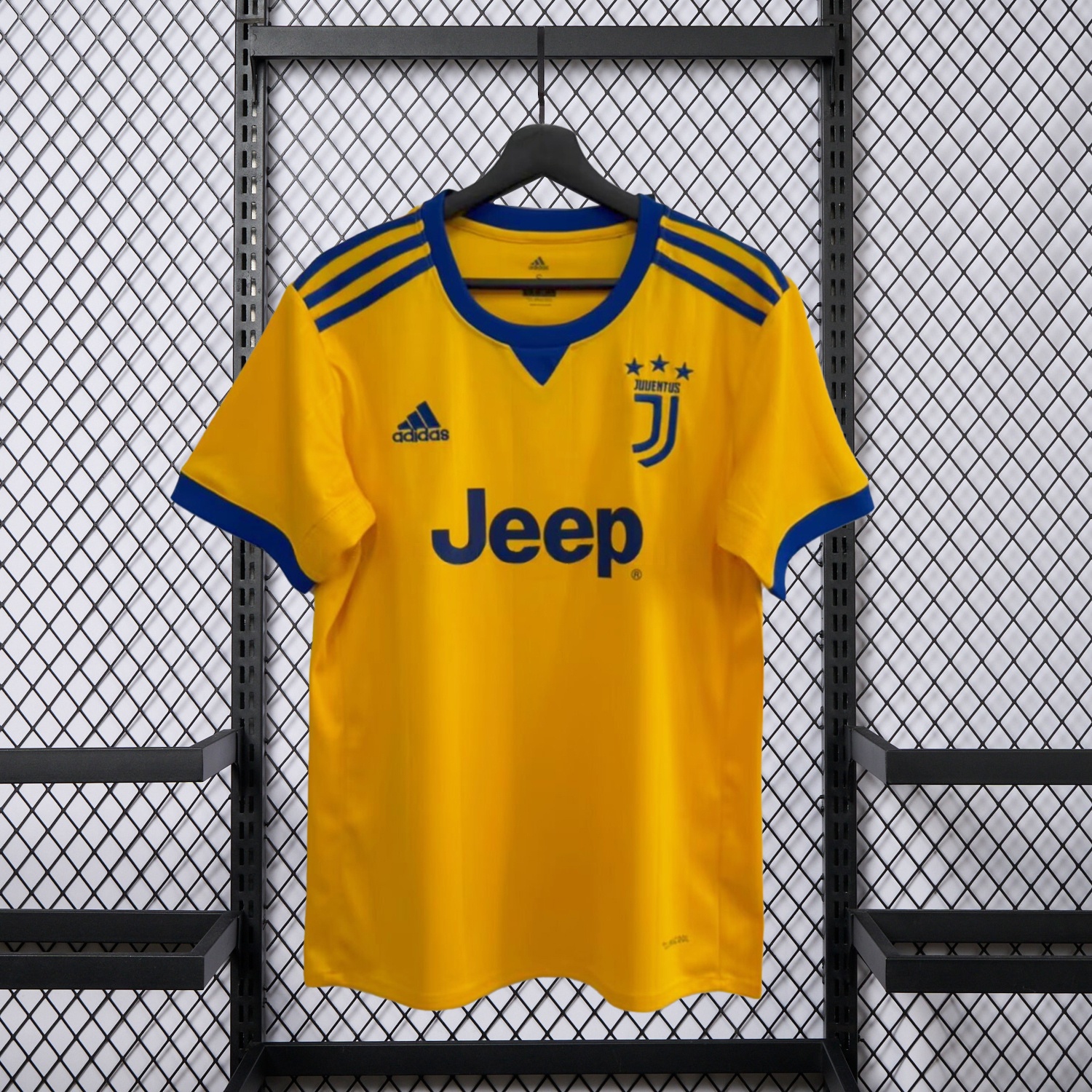 Retro Juventus 2017-18 Away Yellow Jersey - Unitedfutballjersey