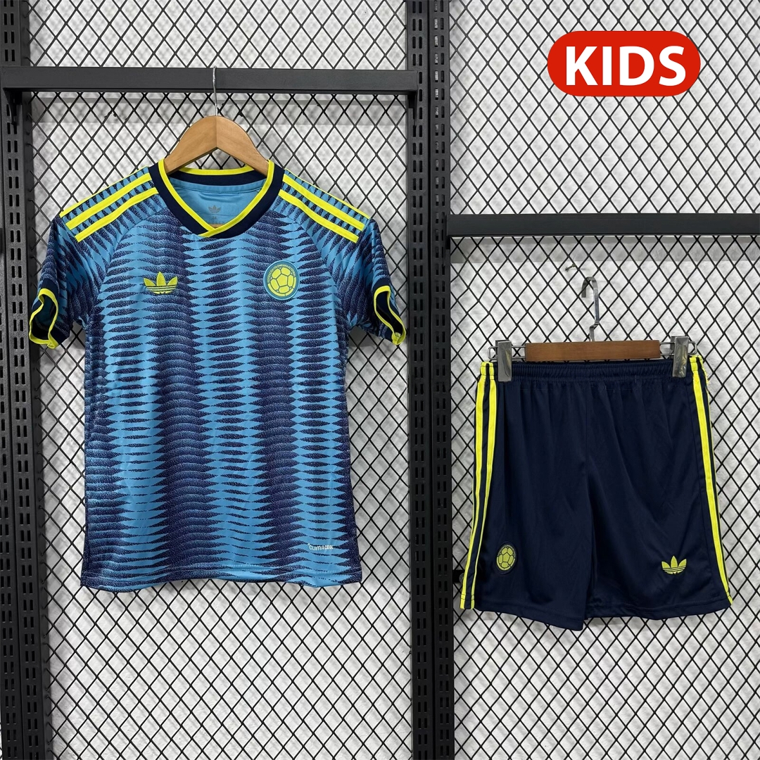 Colombia 2026 Away Kids Kit - Unitedfutballjersey