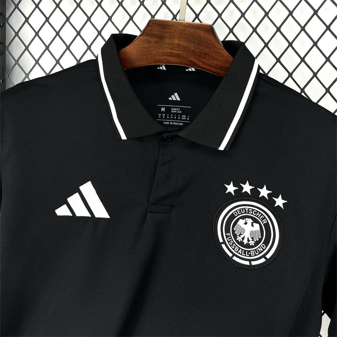 Germany 2026 Black Special Edition Polo Jersey - Fans Version - Unitedfutballjersey