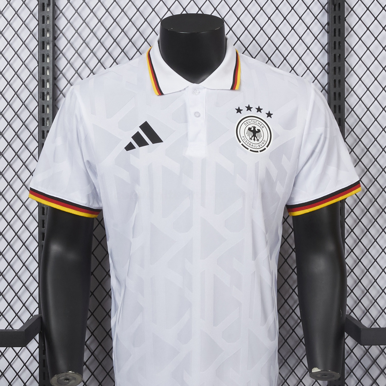 Germany 2026 White Special Edition Polo Jersey - Player Version - Unitedfutballjersey