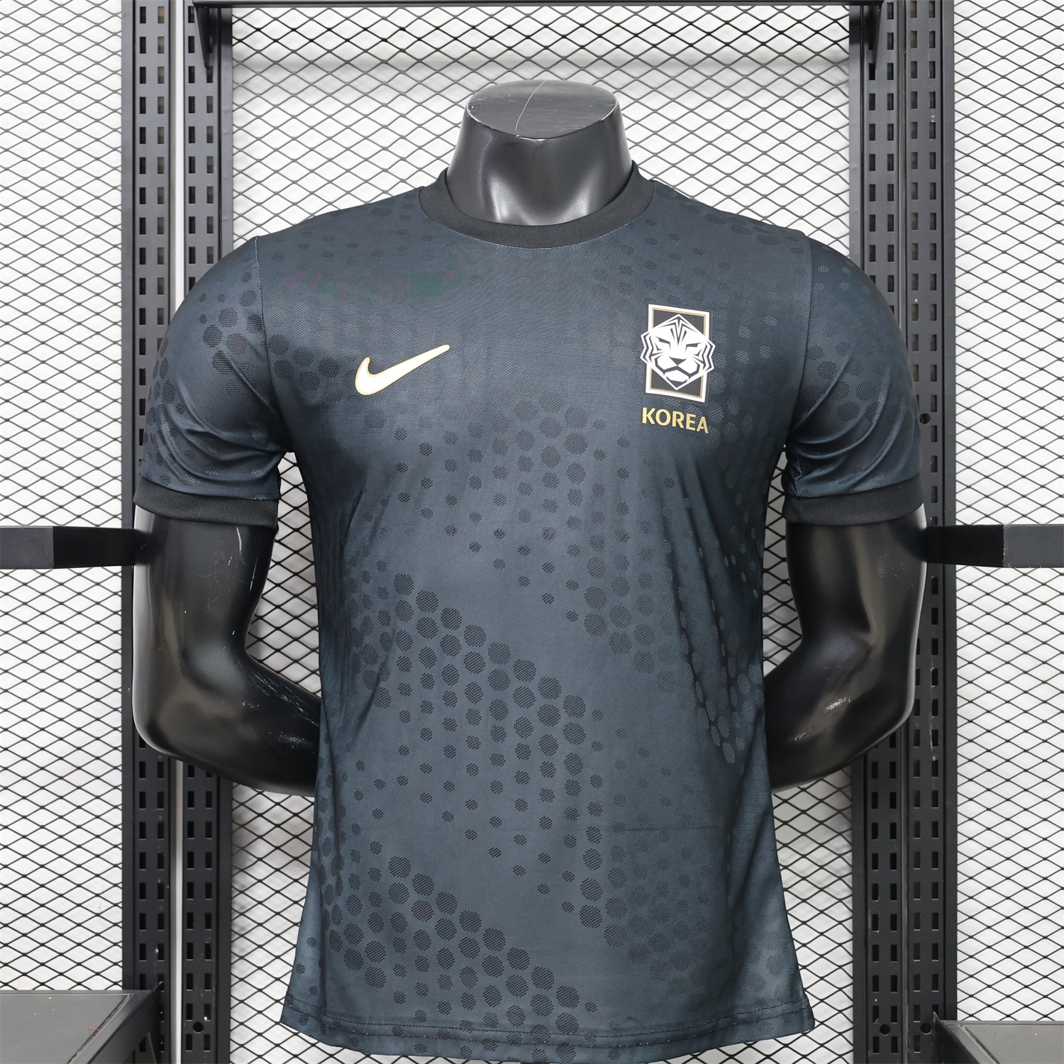 South Korea 26-27 Casual Style Black Jersey - Player Version - Unitedfutballjersey