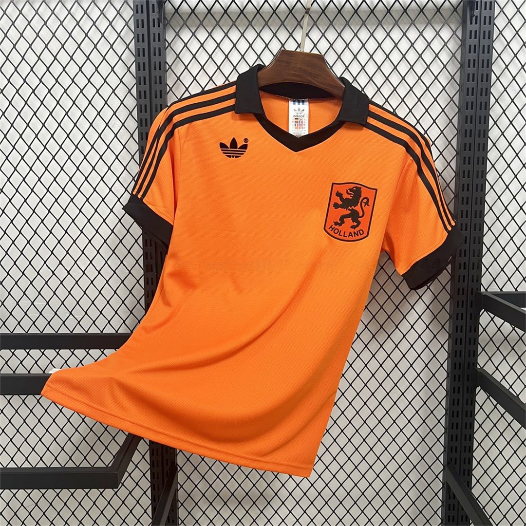 Retro Netherlands 1980 Home Jersey - Unitedfutballjersey