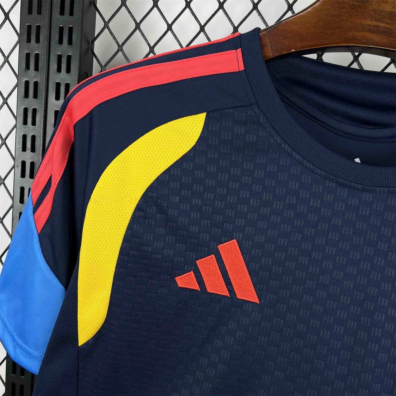Colombia 2026 Deep Blue Pre-Match Training Jersey - Fans Version - Unitedfutballjersey