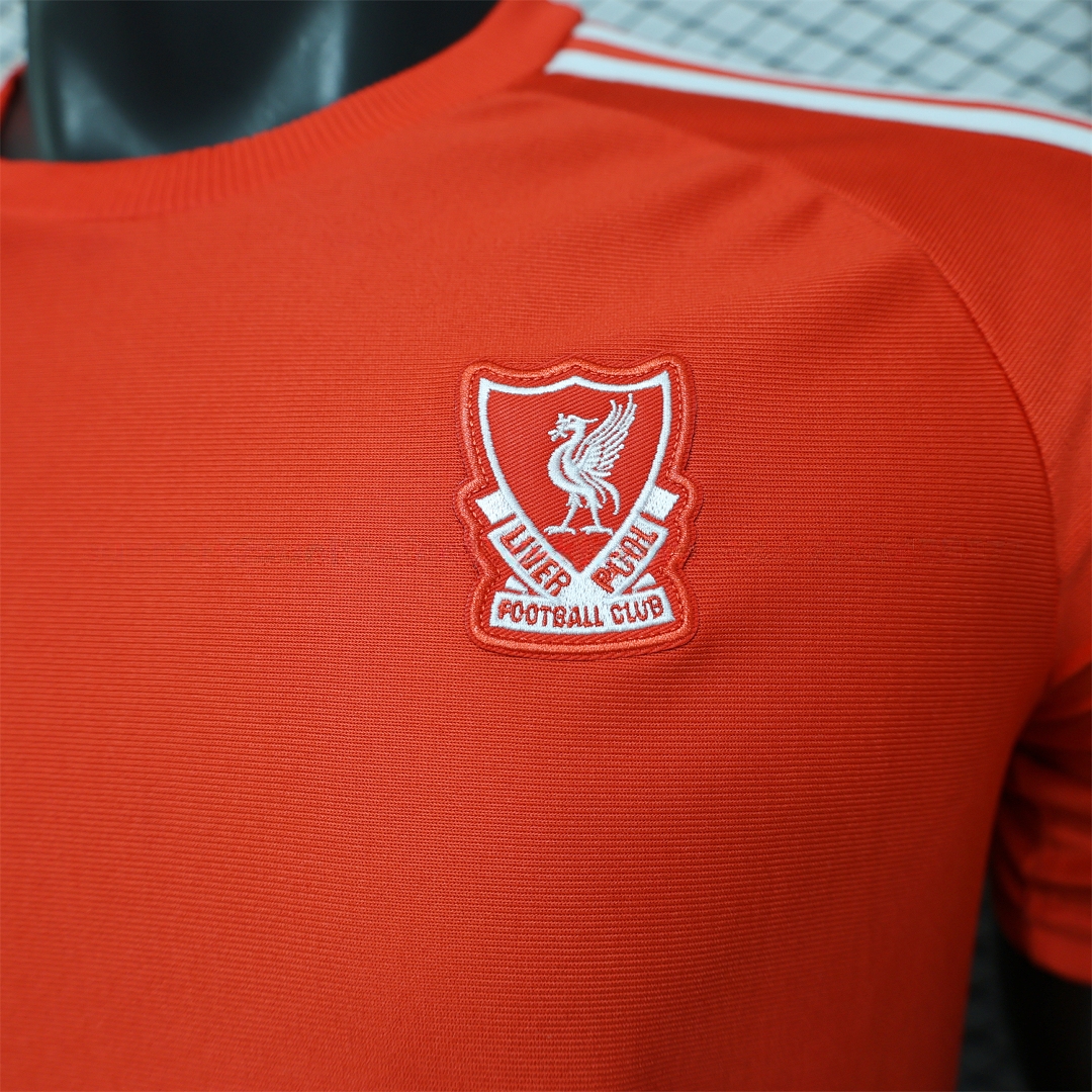 Liver.pool 25-26 Terrace Icon Retro Casual Style Red Jersey - Player Version - Unitedfutballjersey