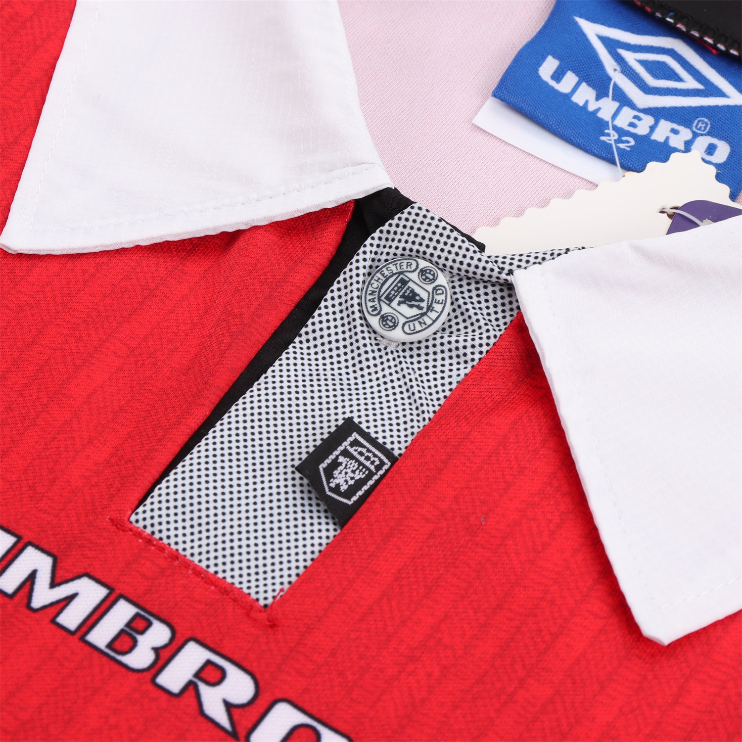 Retro Manchester United 1996-97 Home Kids Kit - Unitedfutballjersey