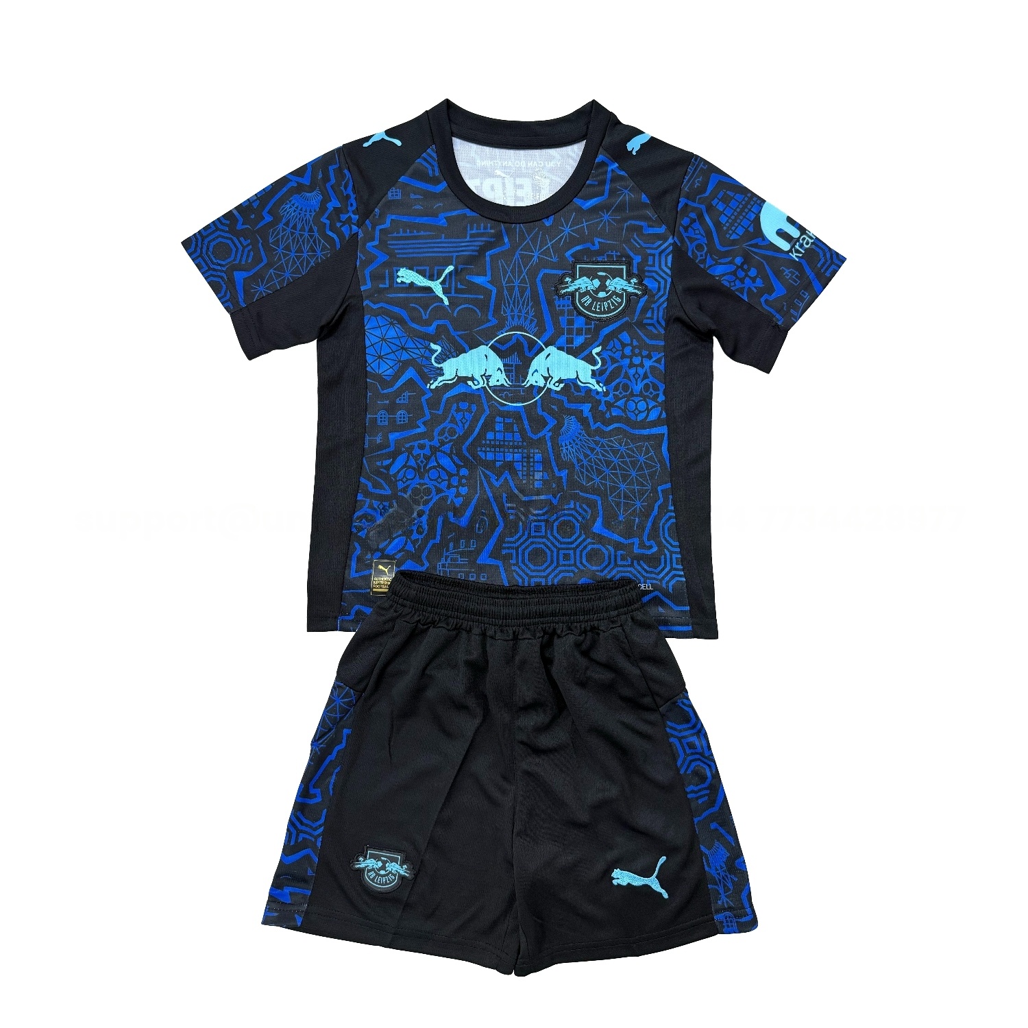 RB Leipzig 25-26 Blue Special Kids Kit - Unitedfutballjersey