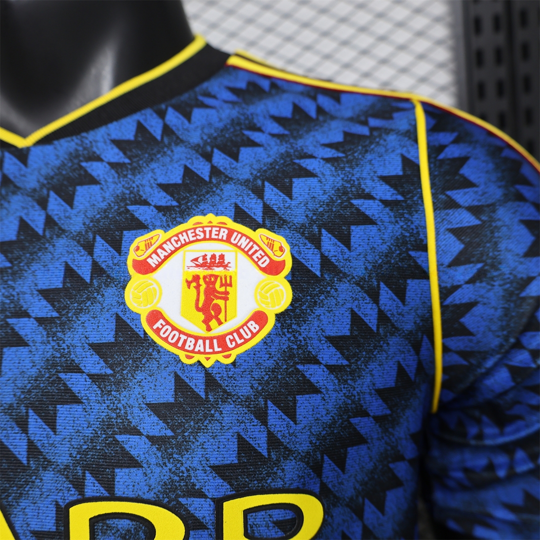 Manchester United 26-27 Retro Style Casual Dark Blue Special Jersey - Player Version - Unitedfutballjersey
