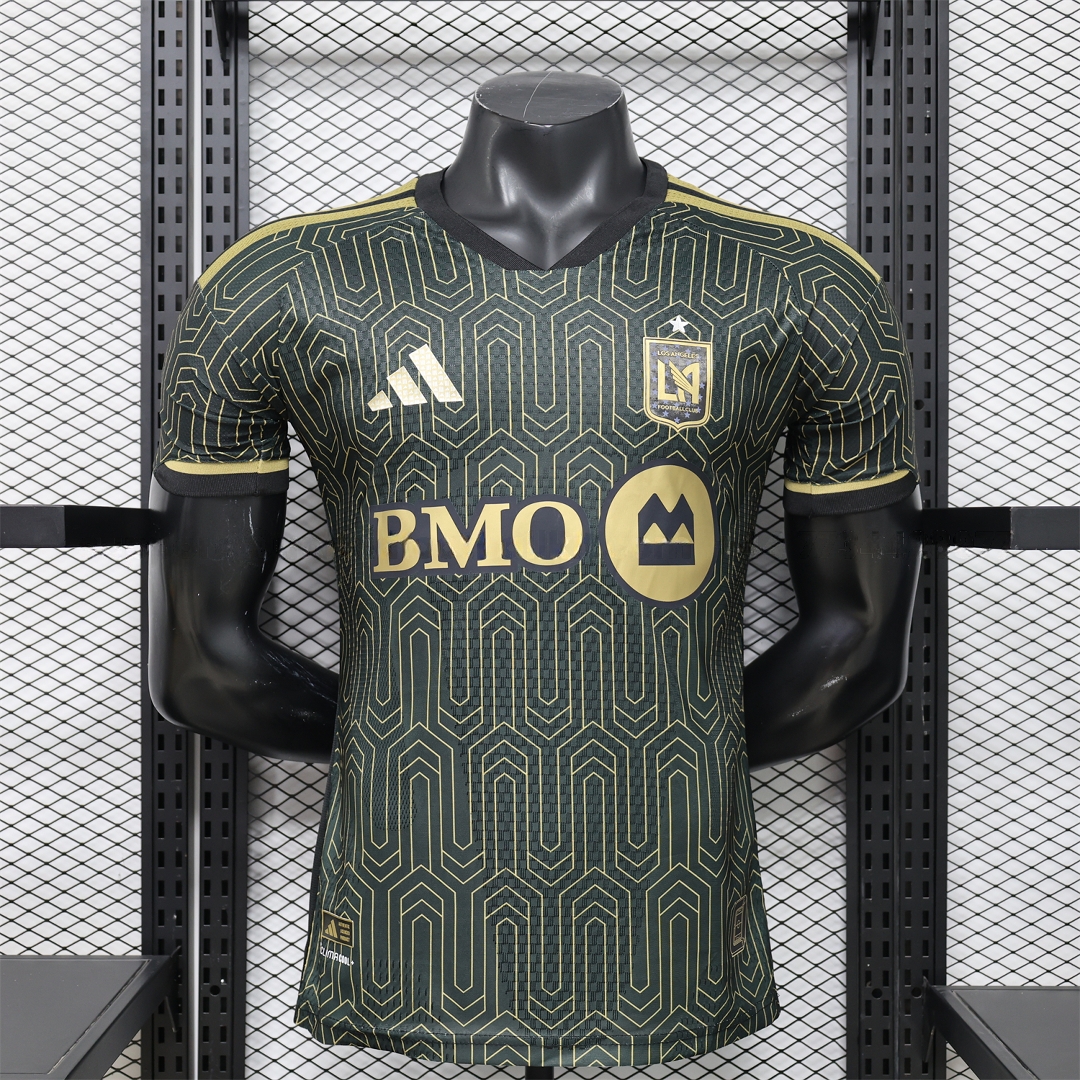Los Angeles FC 26-27 Home Jersey With Star - Player Version - Unitedfutballjersey