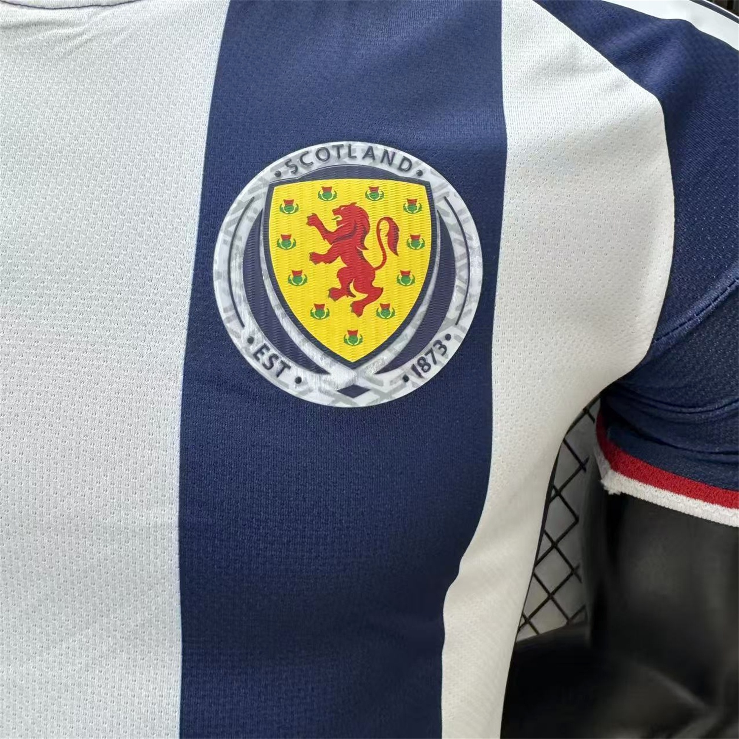 S-c-o.t l.a-n.d 2026 Blue And White Special Jersey - Player Version - Unitedfutballjersey