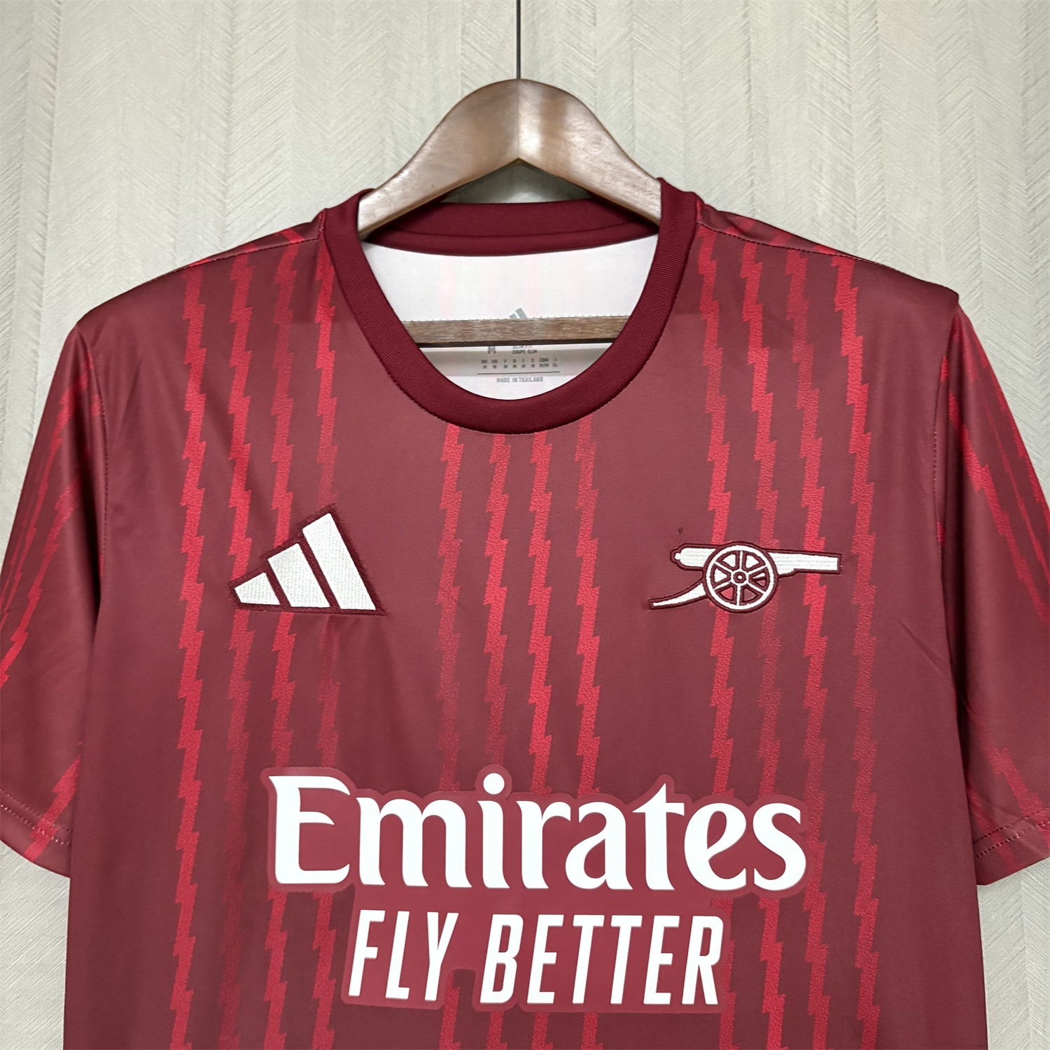 Arsenal 26-27 Red Lines Training Jersey - Fans Version - Unitedfutballjersey