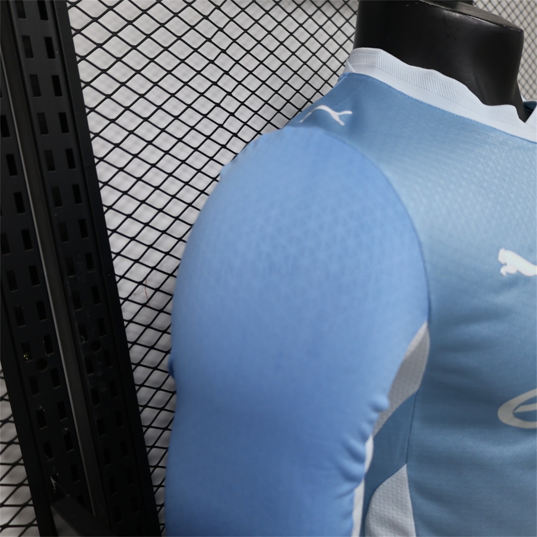 Manchester City 26-27 Home Long Sleeves Jersey - Player Version - Unitedfutballjersey