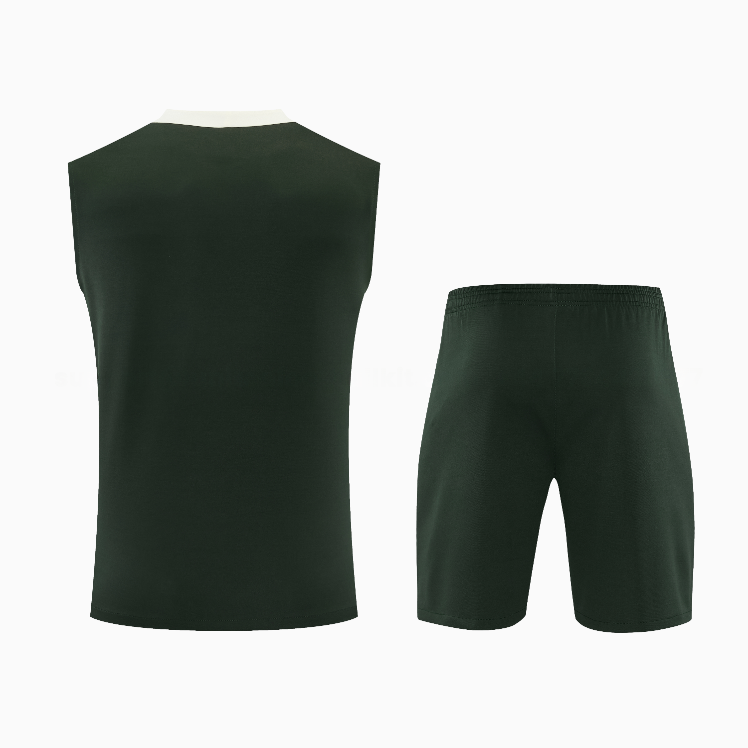 C.H.E.L.S.E.A 25-26 Vest Training Set - Dark Green With White Accents Top & Pants - Unitedfutballjersey