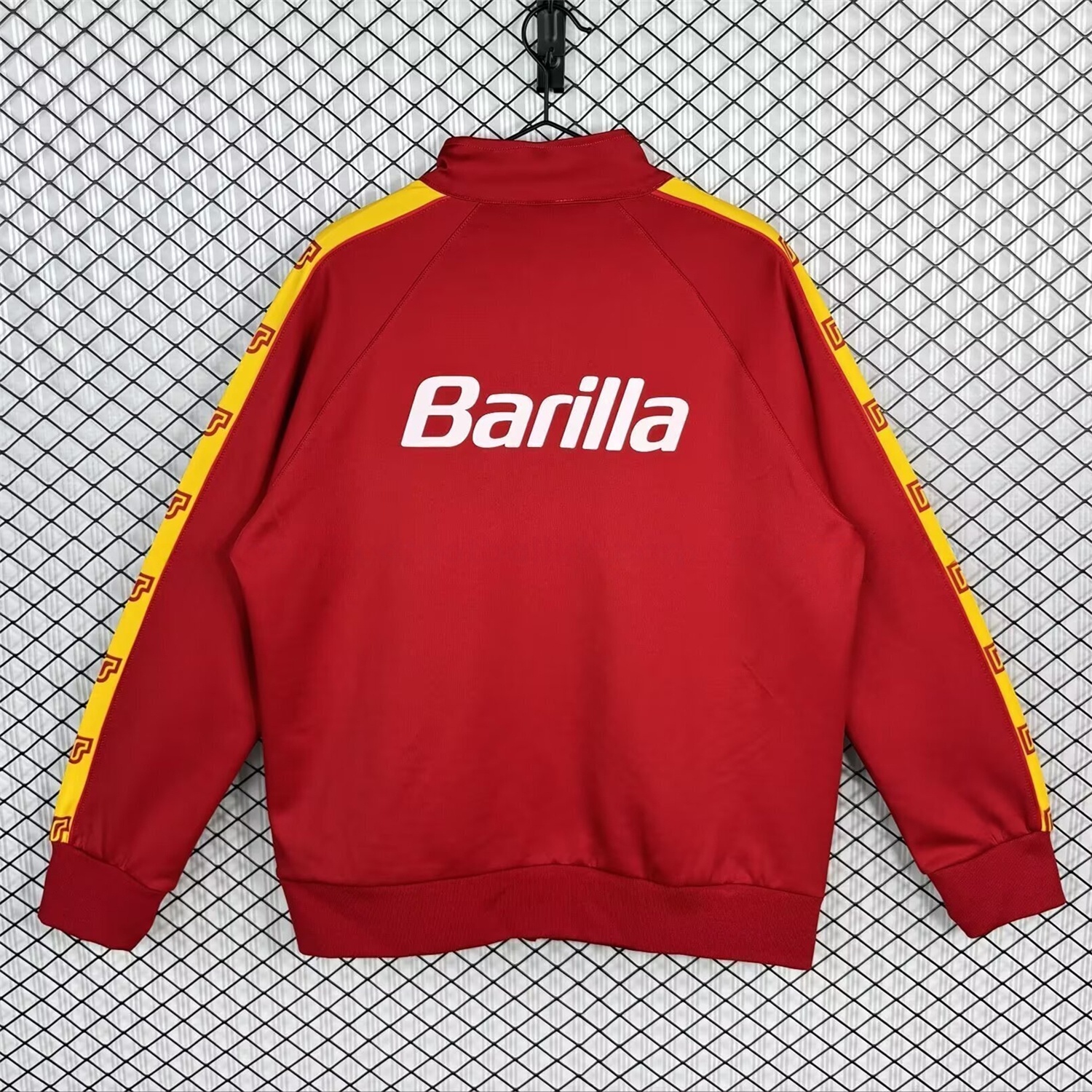 Retro AS Roma 1988-89 Home Windbreaker - Unitedfutballjersey