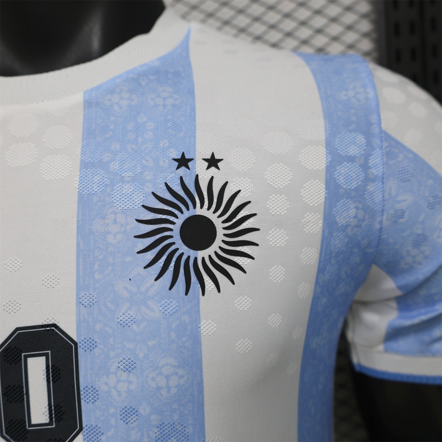 Argentina 2026 White Blue Maradona Special Kit - Player Version - Unitedfutballjersey