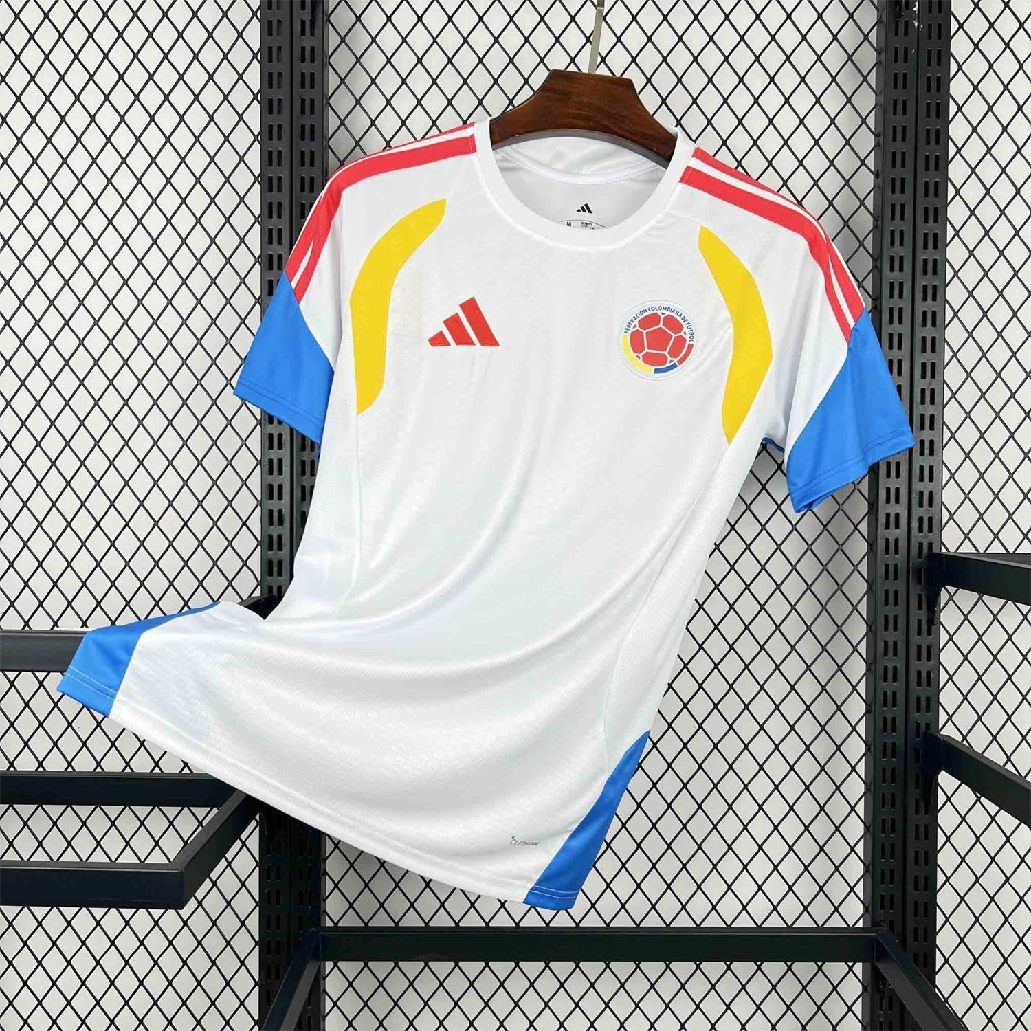 Colombia 2026 White Pre-Match Training Jersey - Fans Version - Unitedfutballjersey