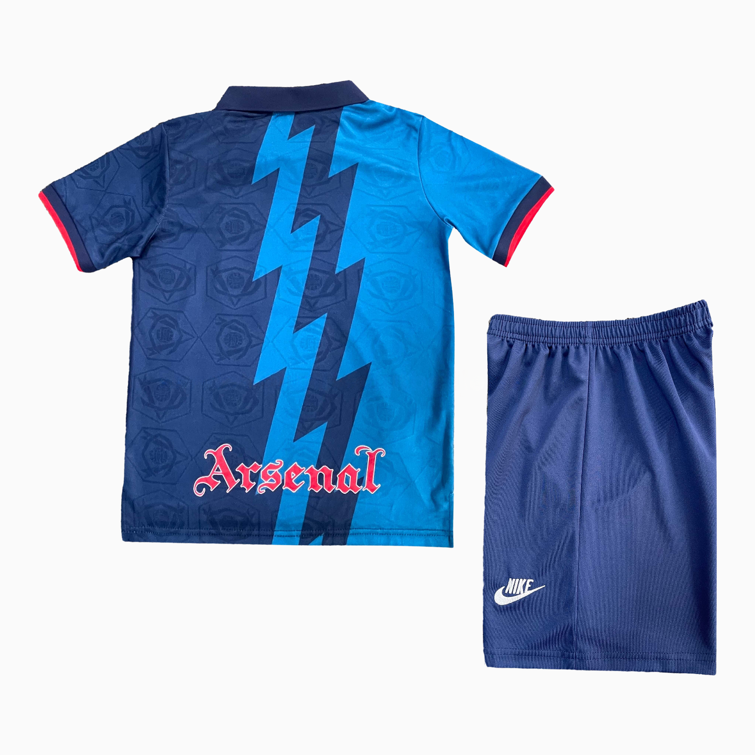 Retro Arsenal 1995-96 Away Kids Kit - Unitedfutballjersey