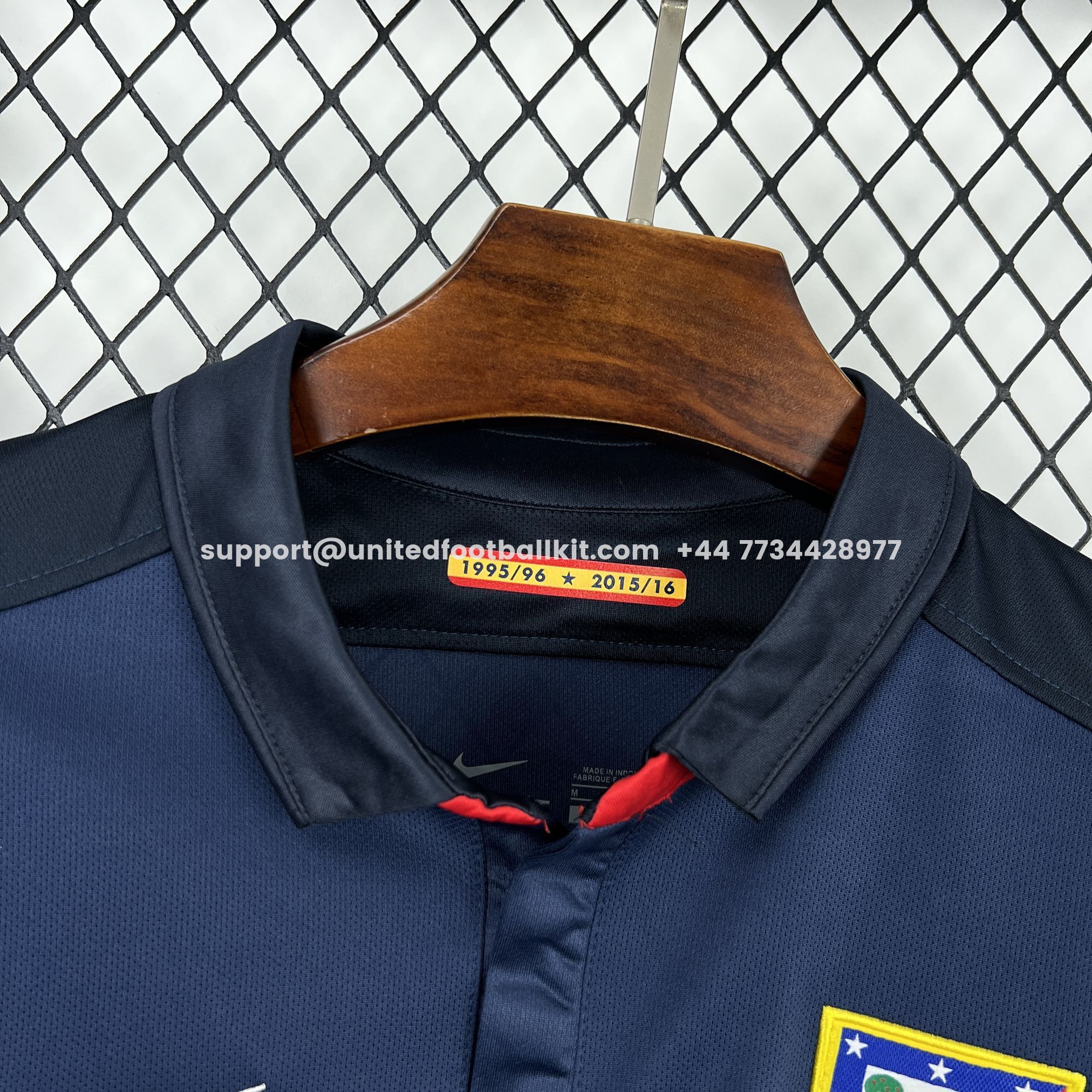 Retro Atletico Madrid 2015-16 Away Jersey - Unitedfutballjersey