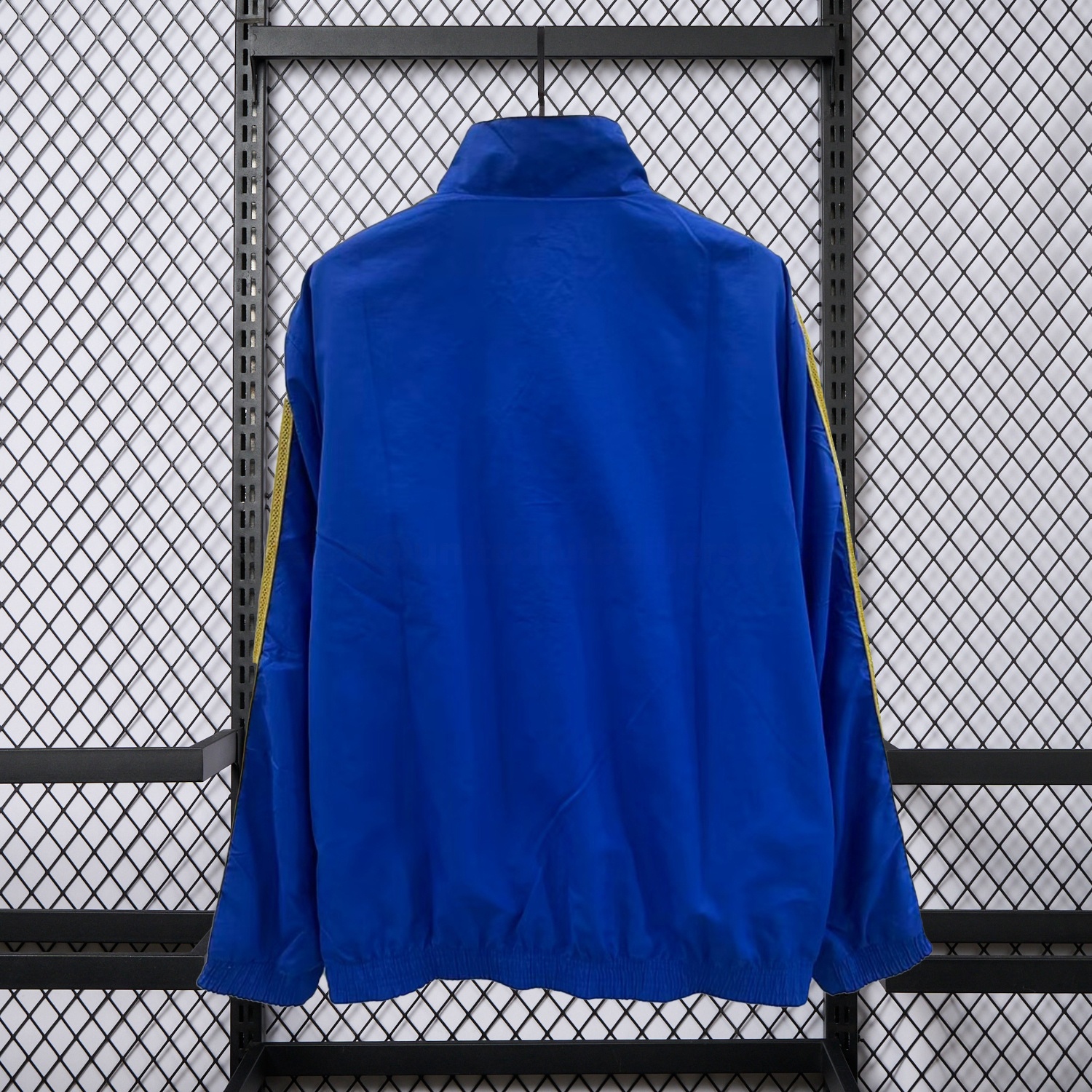 Real Madrid 25-26 Cultural Story Chinese Lucky Double Sided Windbreaker Jacket - Blue - Unitedfutballjersey