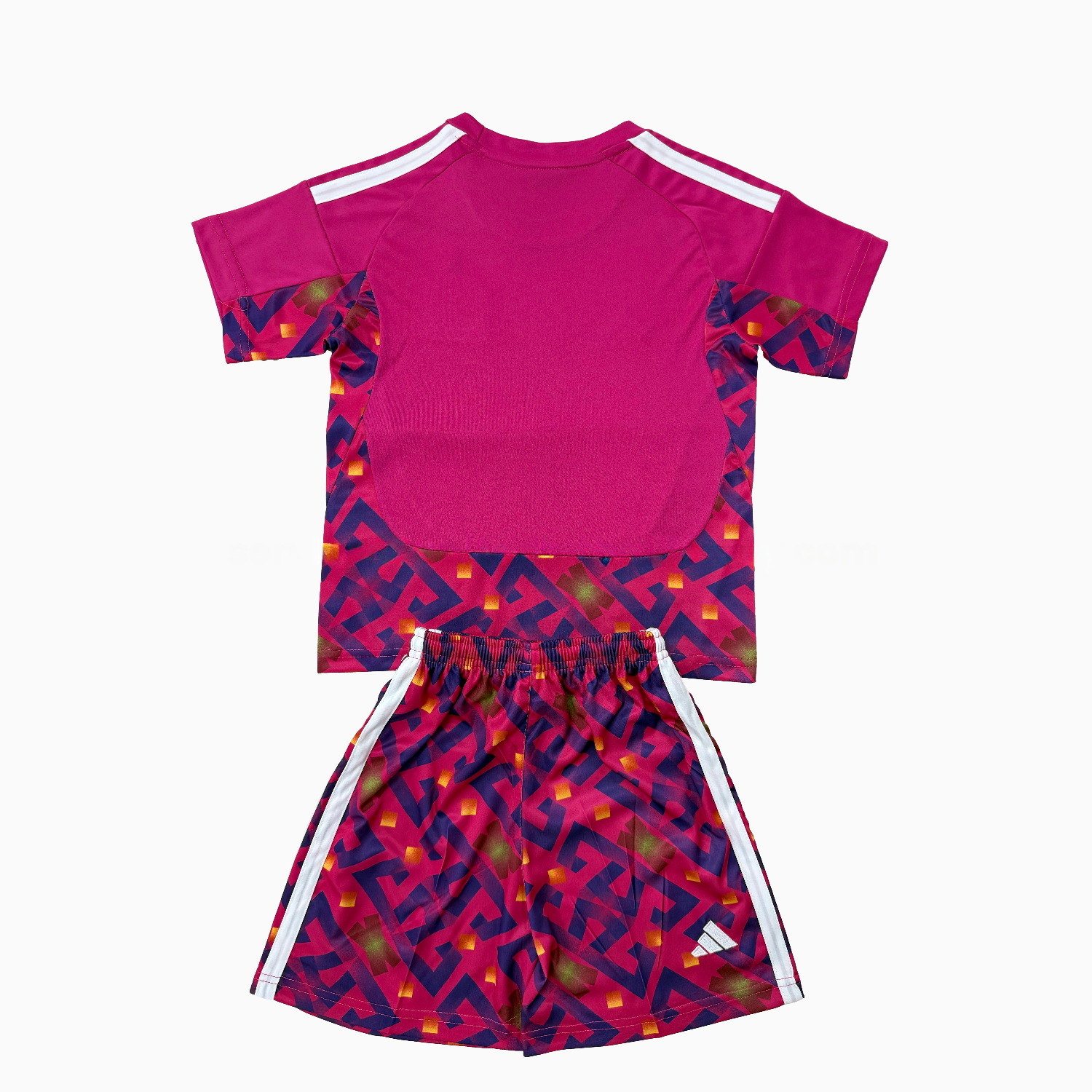 Mexico 2026 Goalkeeper Pink Men's Adult Jersey Set - Fans Version - Unitedfutballjersey