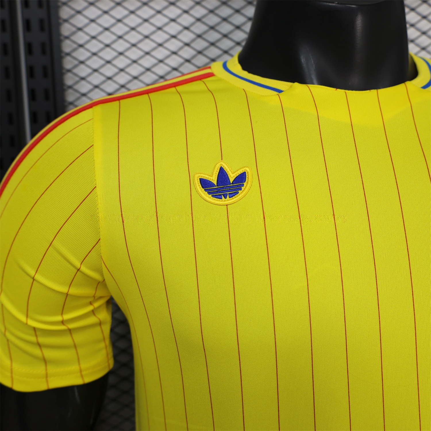 Colombia 2026 Terrace Icon Retro Casual Style Yellow Jersey - Player Version - Unitedfutballjersey