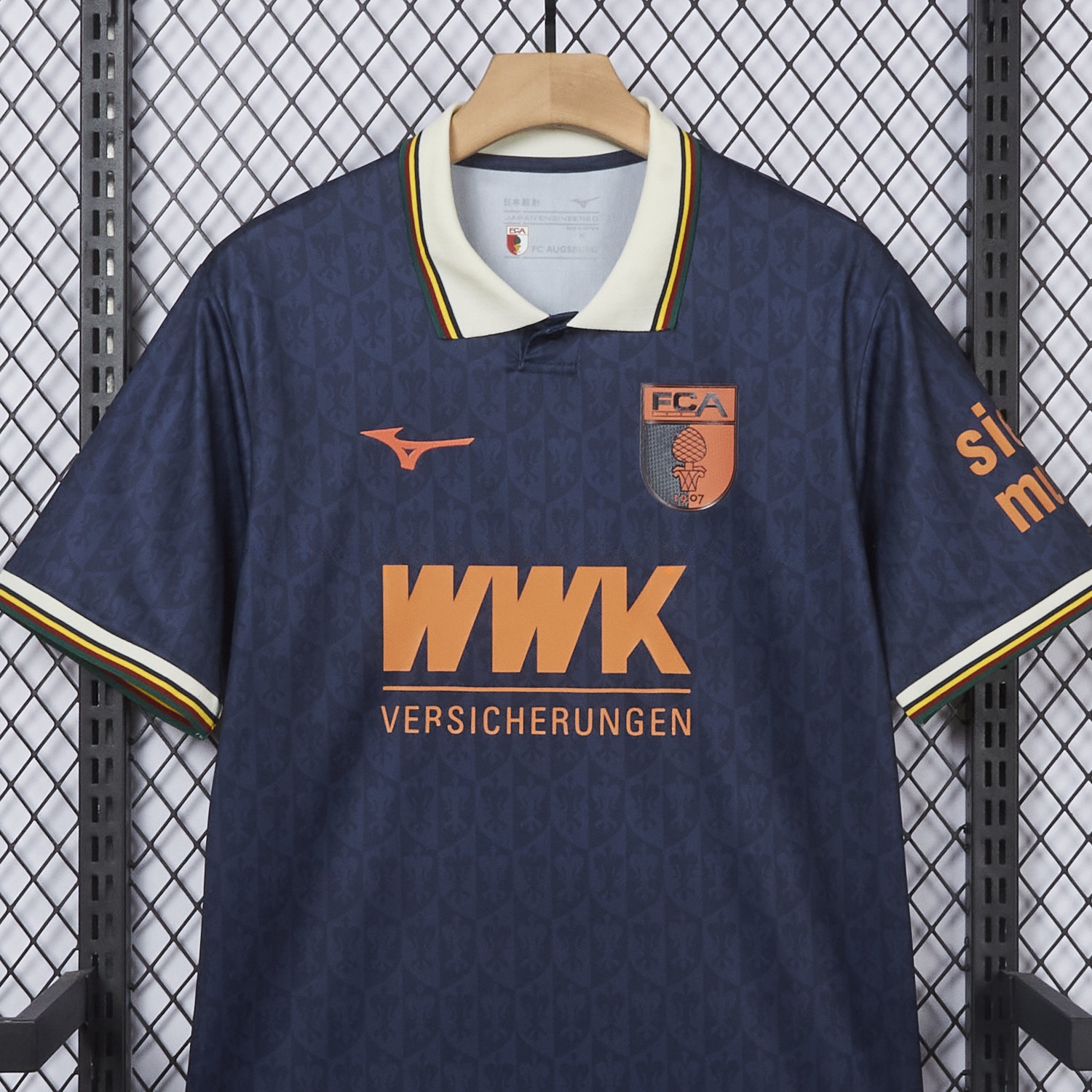 Augsburg 25-26 Blue Goalkeeper Jersey - Fans Version - Unitedfutballjersey