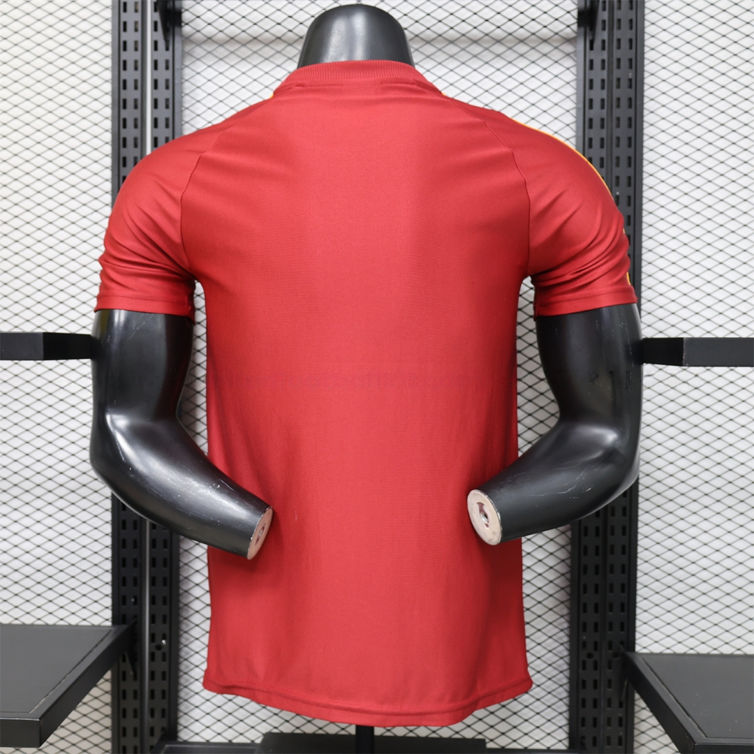 AS Roma 25-26 Retro Casual Style Red Special Jersey - Player Version - Unitedfutballjersey