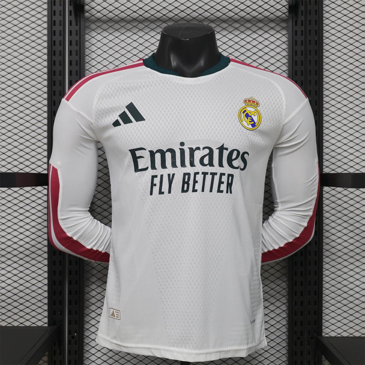 Real Madrid 26-27 Home Long Sleeves Jersey - Player Version - Unitedfutballjersey