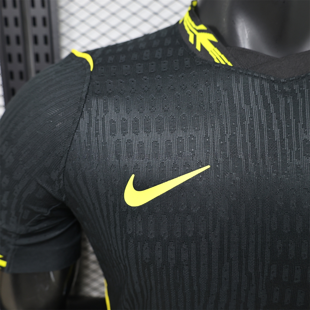 C.H.E.L.S.E.A 25-26 Black With Gold Special Jersey - Player Version - Unitedfutballjersey