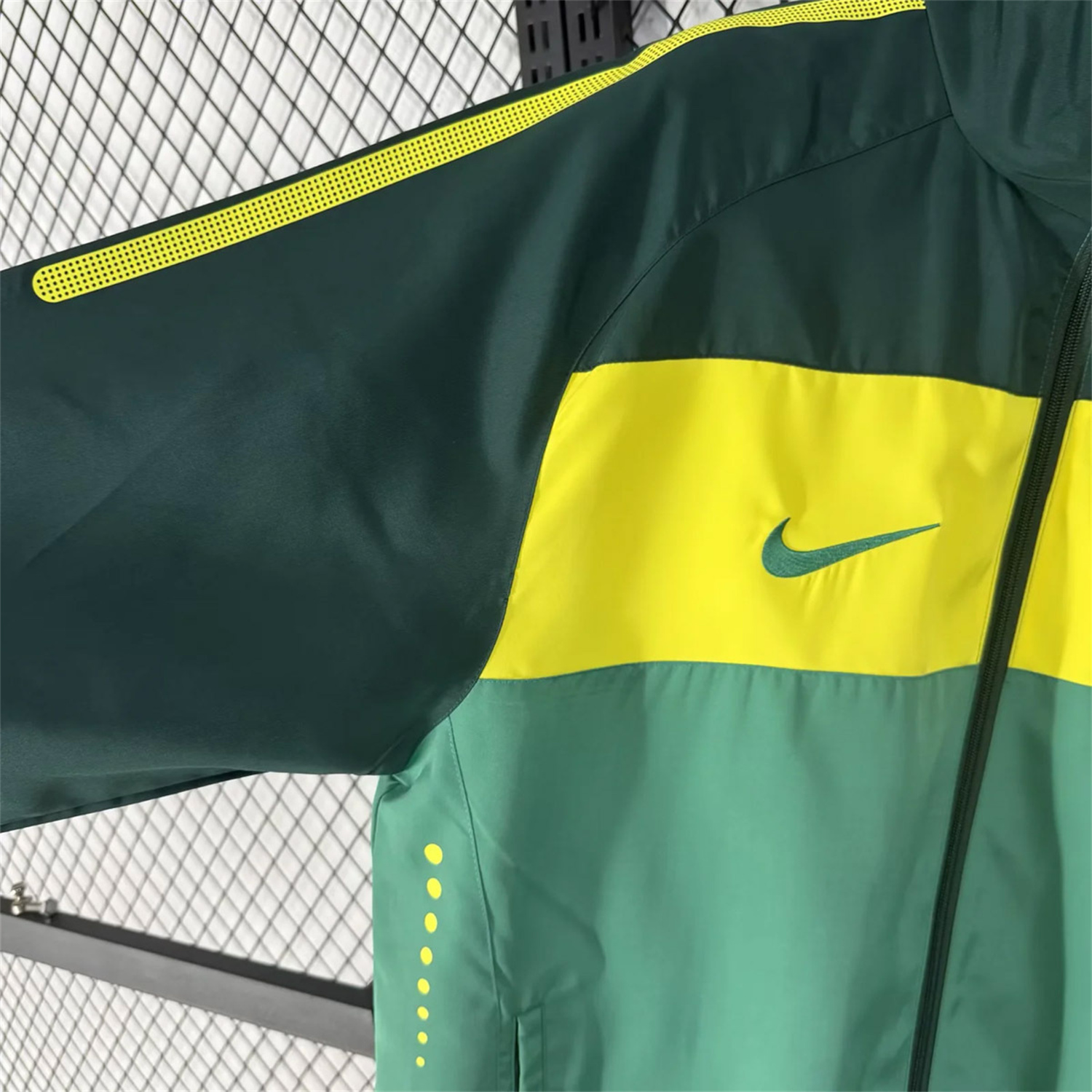 Brazil 2026 Windbreaker Jacket - Green And Yellow - Unitedfutballjersey