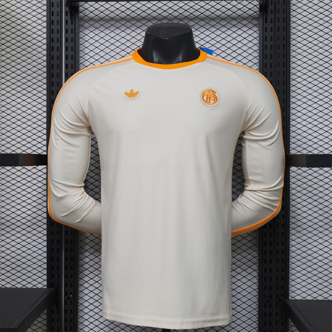 Bayern Munich 25-26 Long Sleeves Casual Jersey - Player Version - Unitedfutballjersey