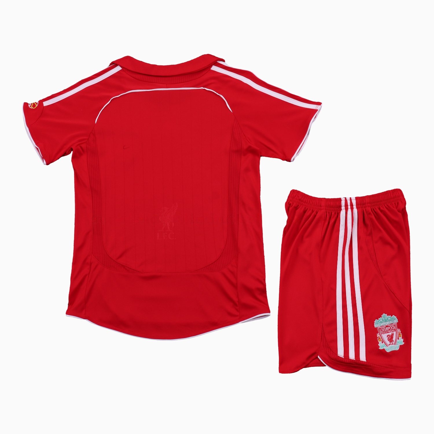 Retro Liver.pool 2006-08 Home Kids Kit - Unitedfutballjersey
